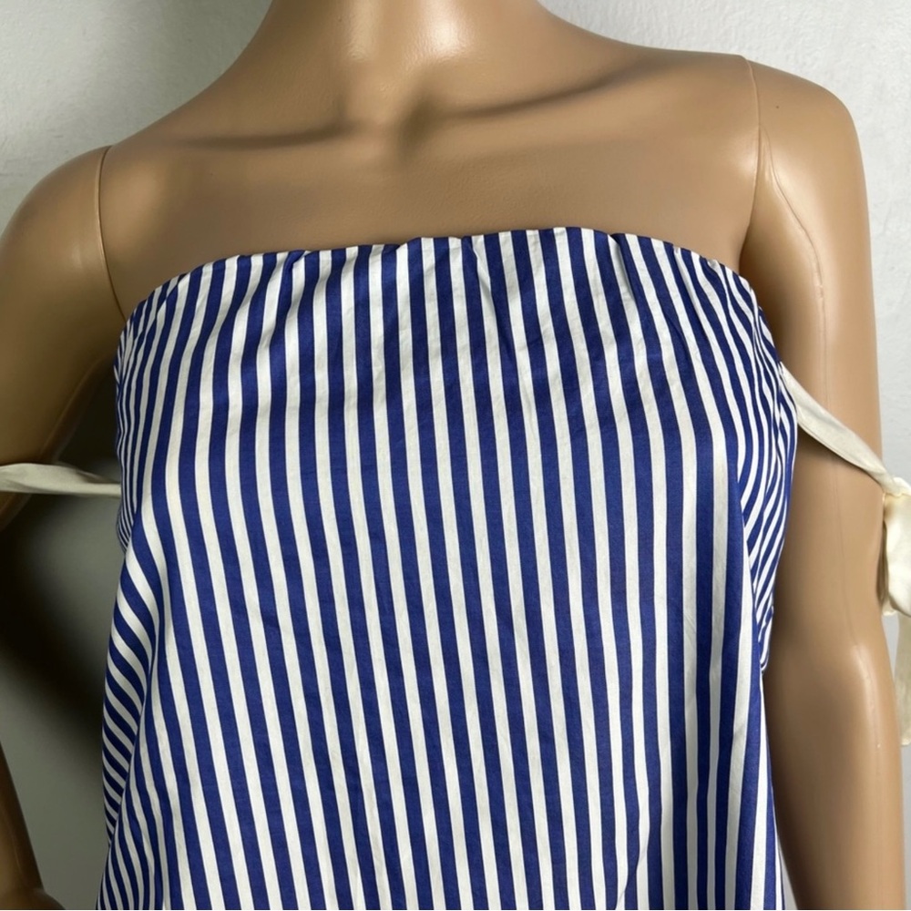 NEW RTA REVOLVE STRIPED OFF-THE-SHOULDER TOP - Picture 3 of 8